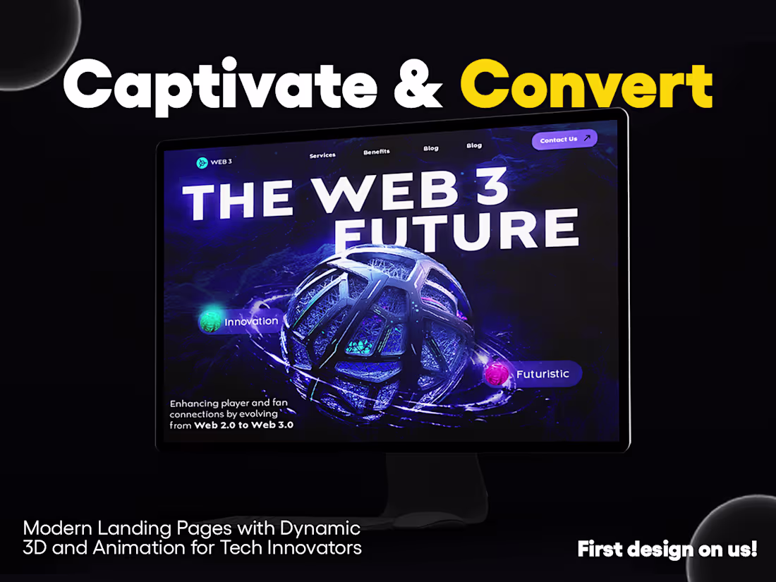 Cover image for Landing Page Design