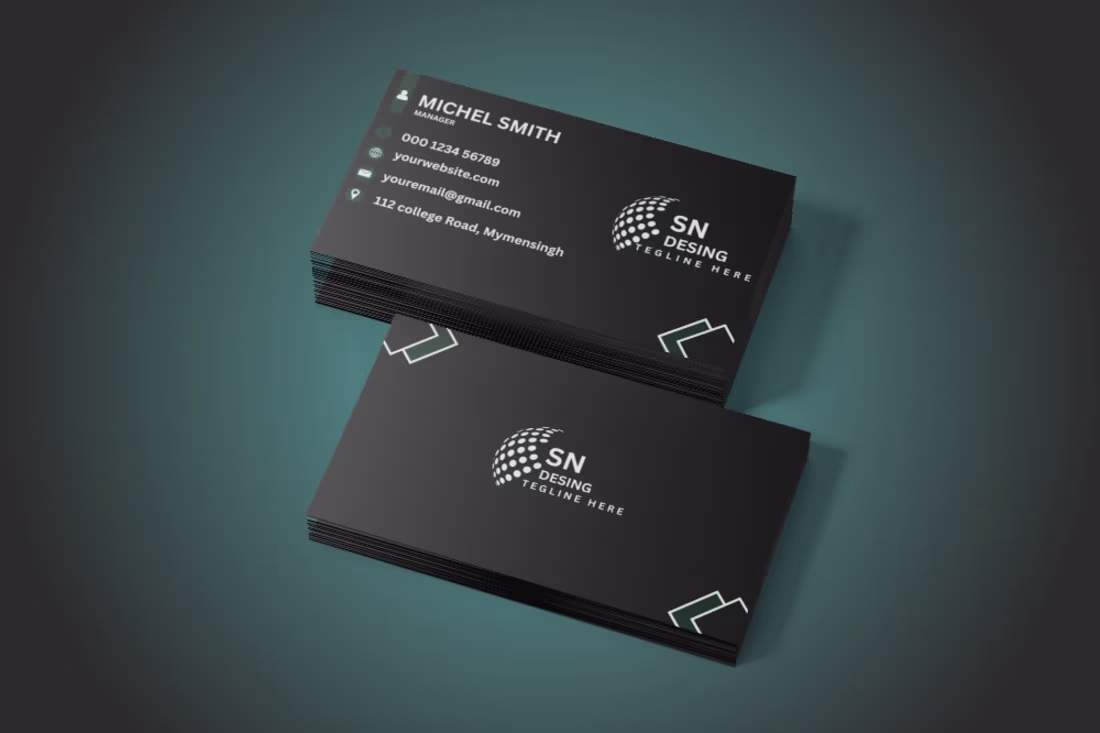 Cover image for Designed a sleek, modern business