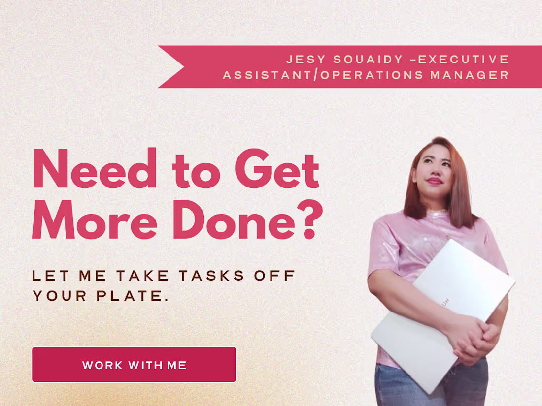 Cover image for Executive Assistant for Busy Coaches & Founders