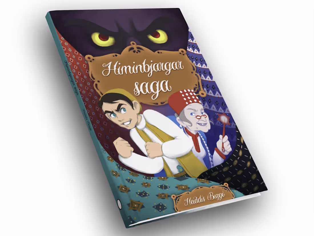 Cover image for HIMINBJARGARSAGA
A project involving children's book