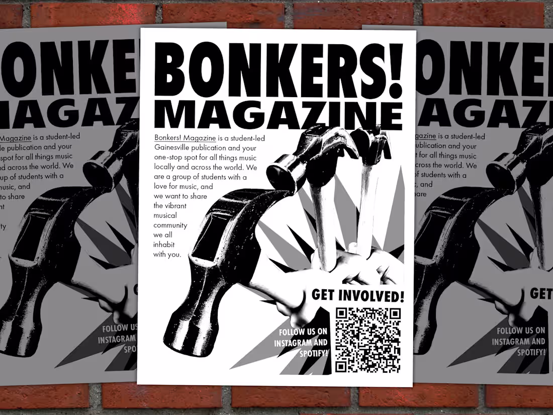 Cover image for Bonkers! Magazine Flyer