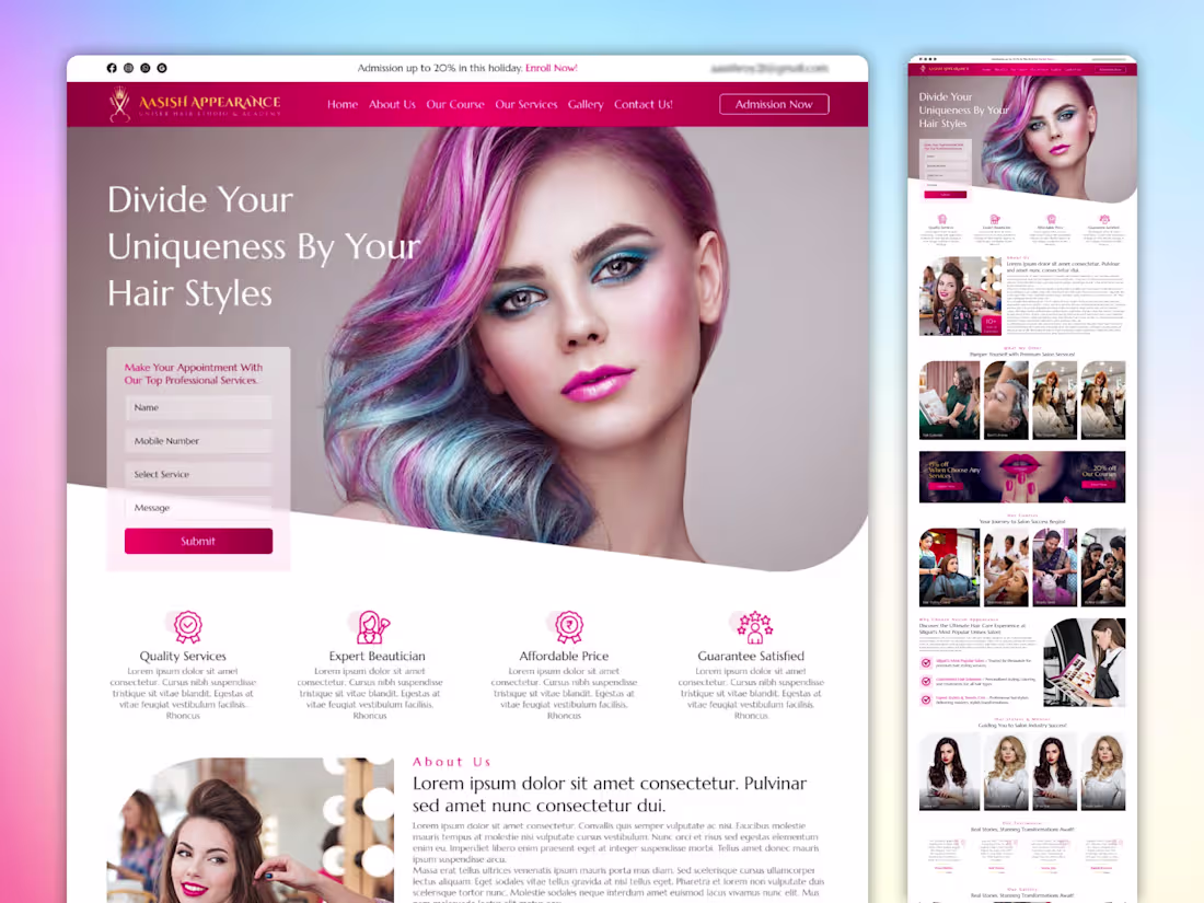 Cover image for Landing Page UI Design (High-Converting & Clean)