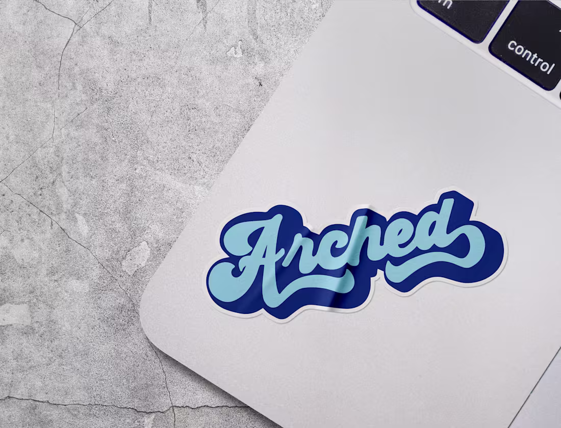 Cover image for Arched • Eyebrow Artist • Brand Design