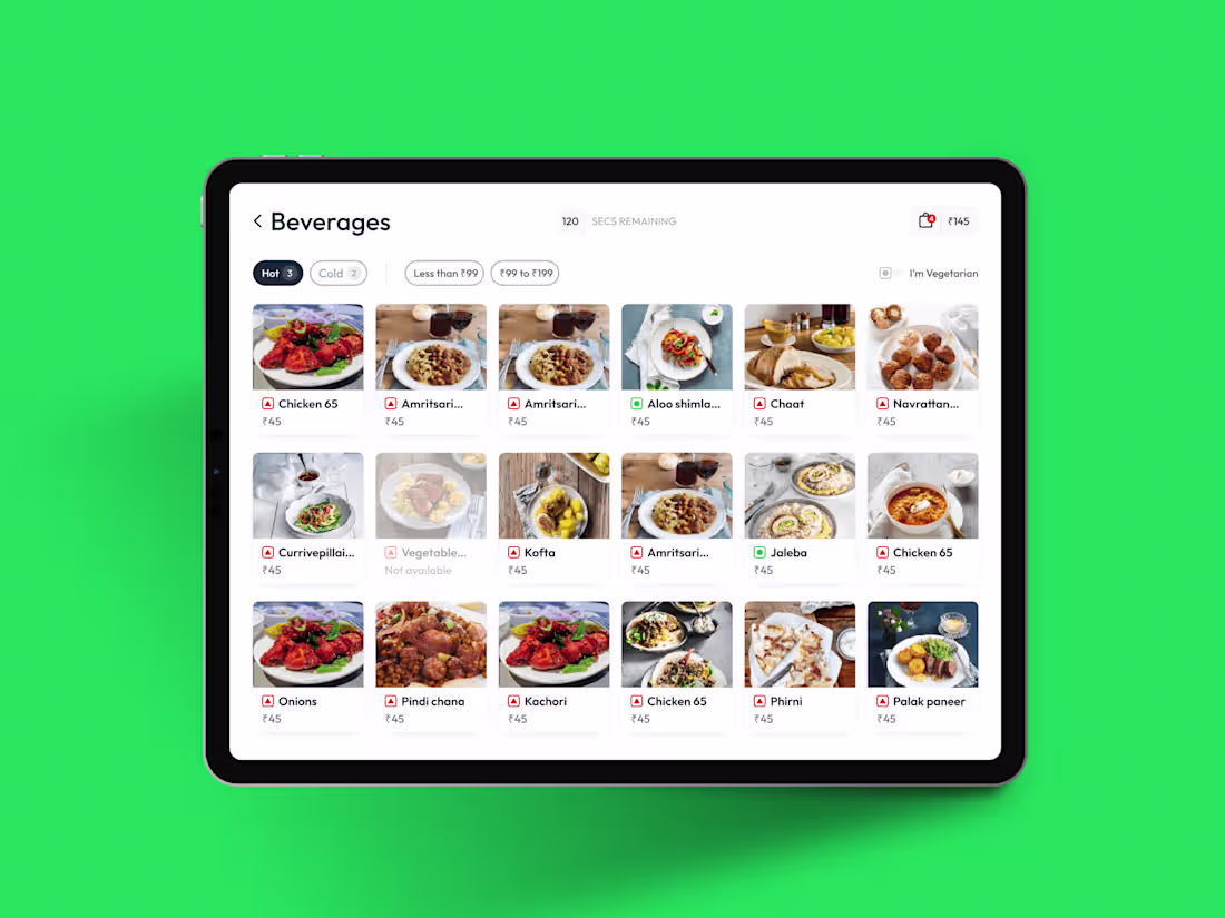 Cover image for Seamless Food order POS app experience