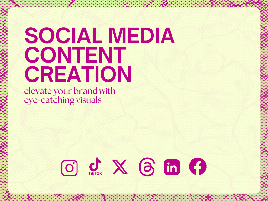 Cover image for Social Media Content Creation