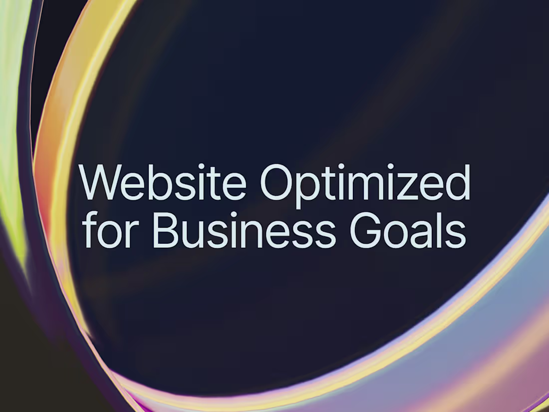 Cover image for Framer Website Optimized for Business Goals