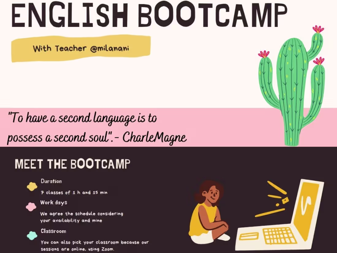 Cover image for English Bootcamp