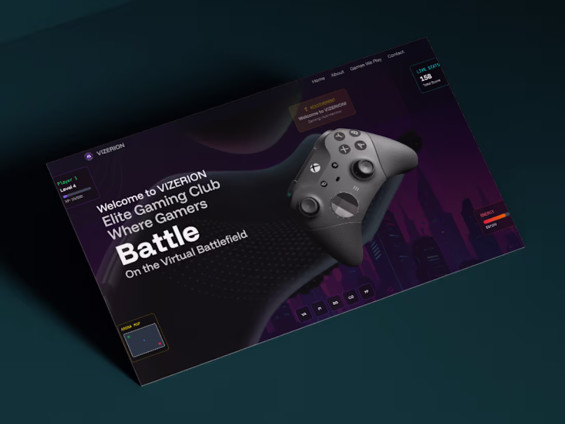 Cover image for A fully immersive 3D portfolio