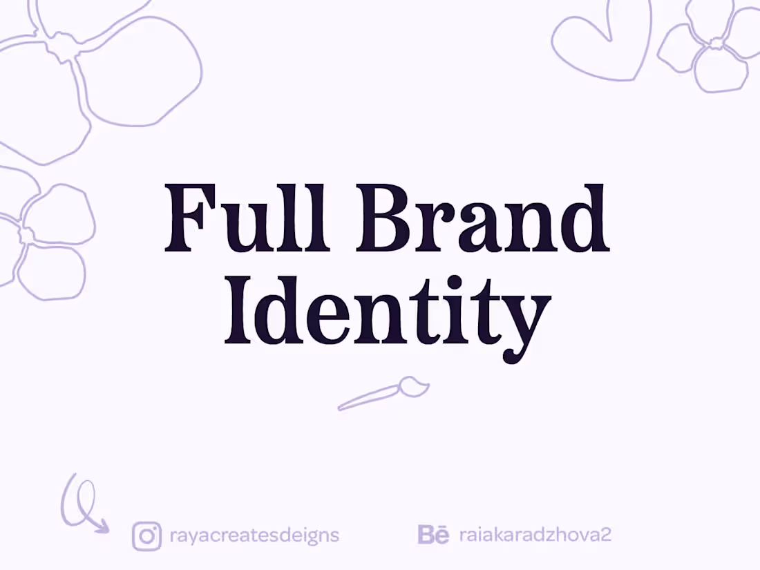Cover image for Full Brand Identity Package