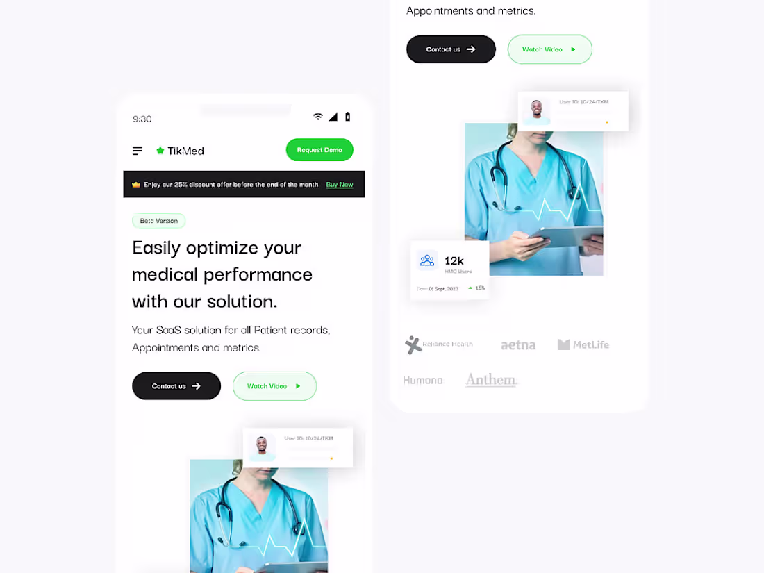 Cover image for Web, Mobile & Dashboard UIUX design (SaaS , B2C, B2B products)