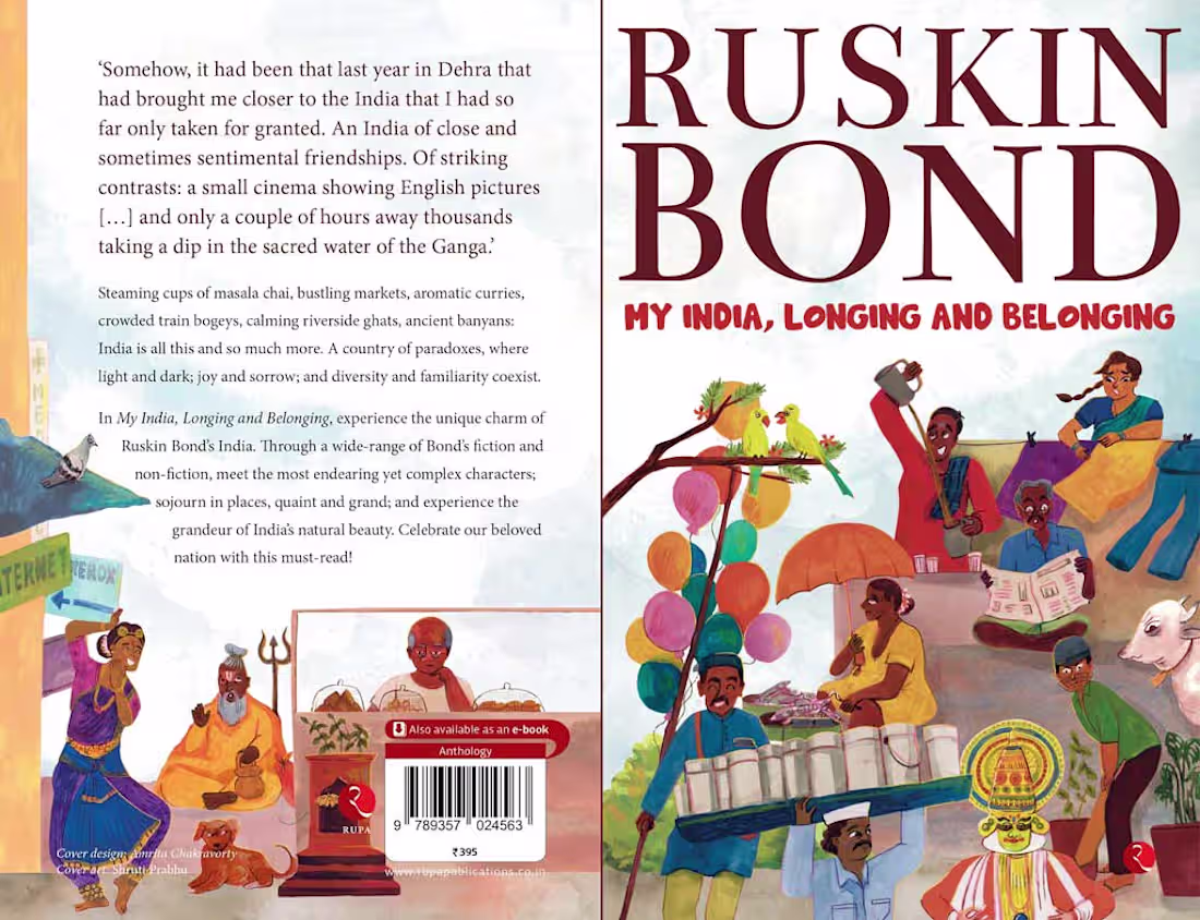 Cover image for Ruskin Bond Book Cover
