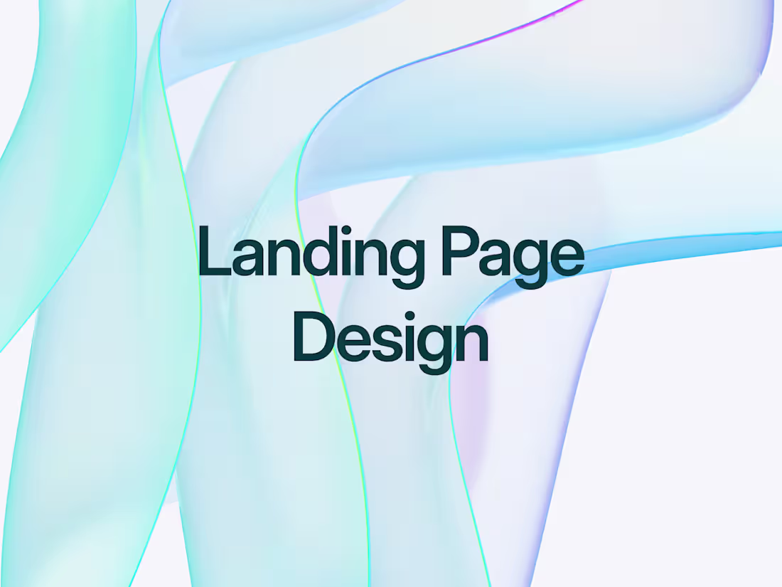 Cover image for Landing Page Design