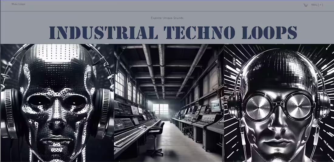 Cover image for https://digitariaecuador.wixsite.com/music-loops Techno & Ho...