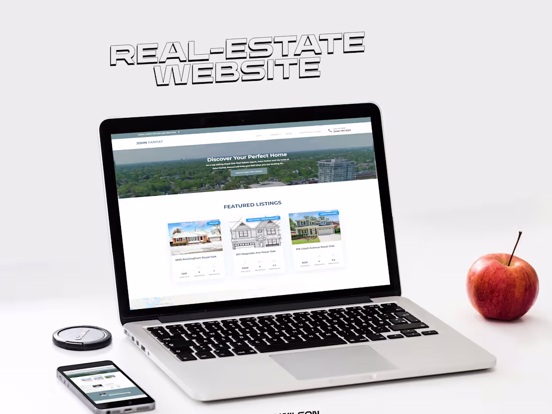 Cover image for BAMIGBOLA. A .ISAAC on Instagram: “Real estate website #realest…