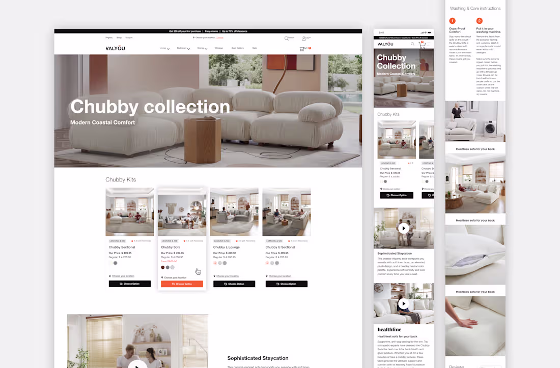 Cover image for Valyou furniture