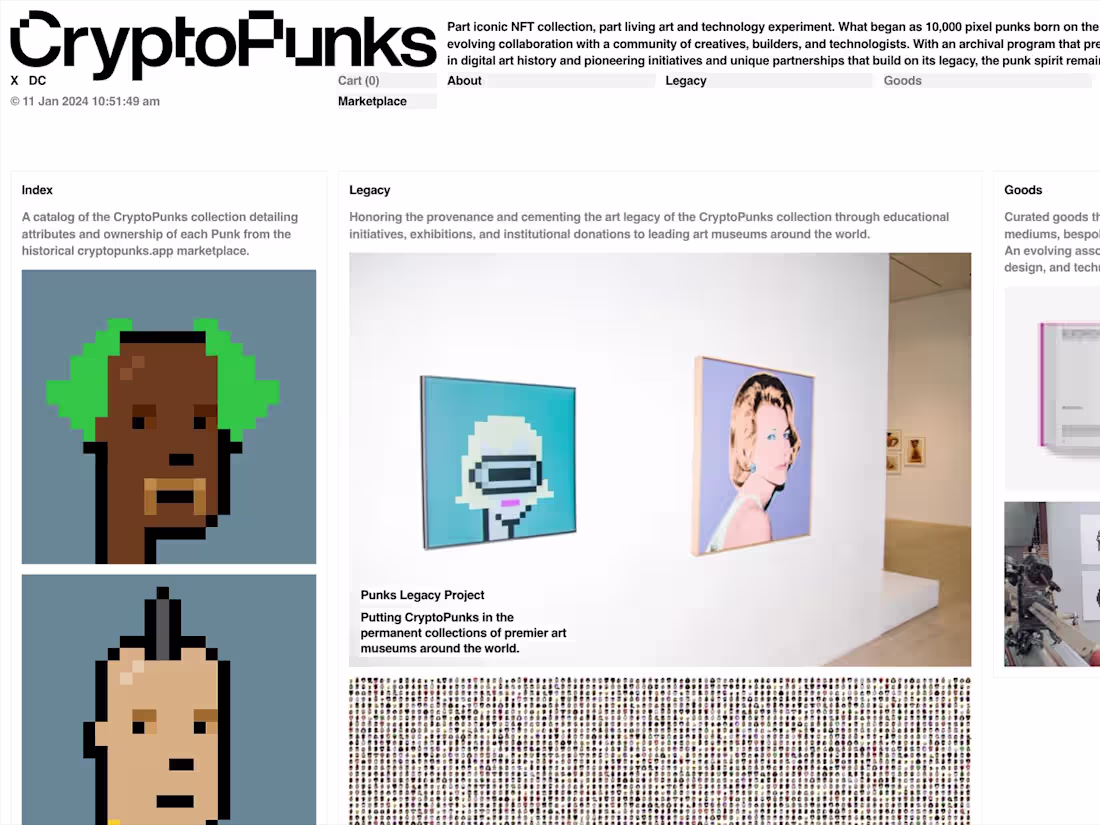 Cover image for CryptoPunks