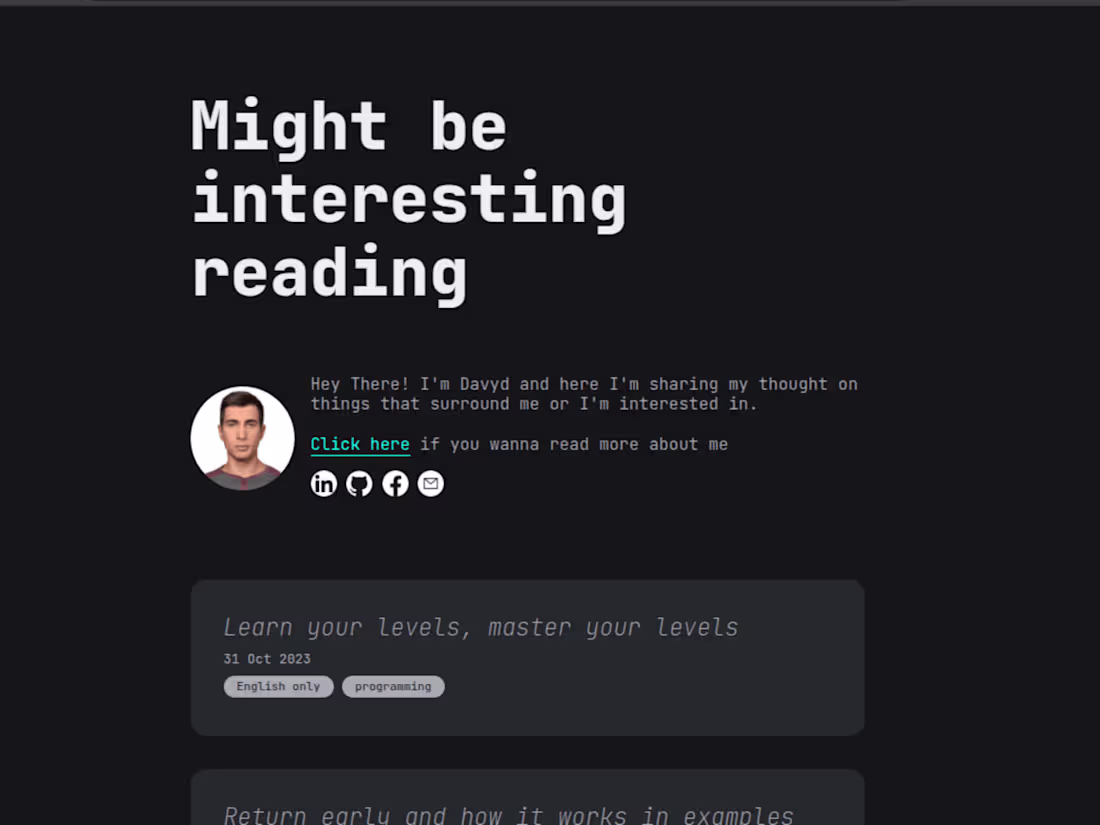 Cover image for Cost efficient personal website