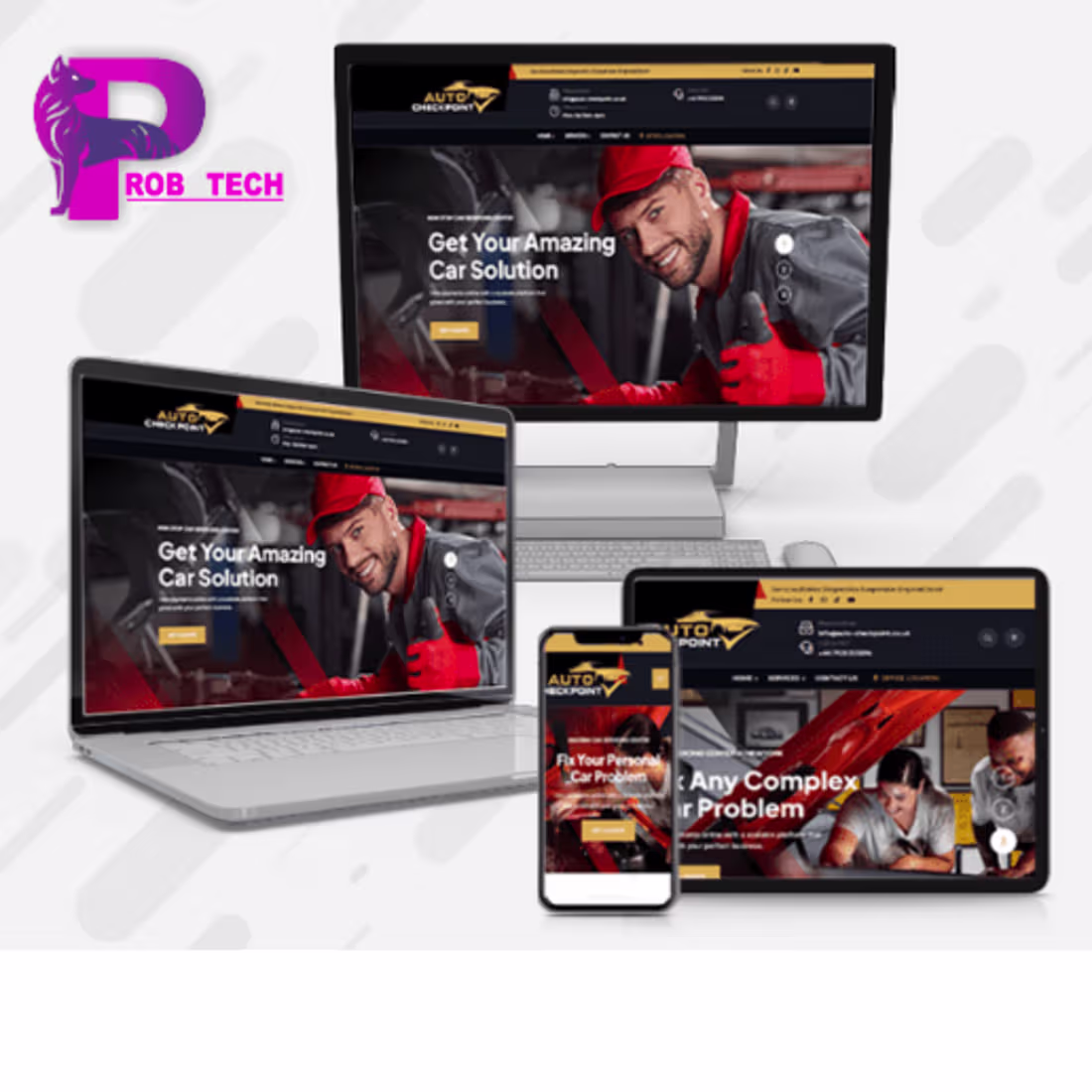 Cover image for Auto CheckPoint Website