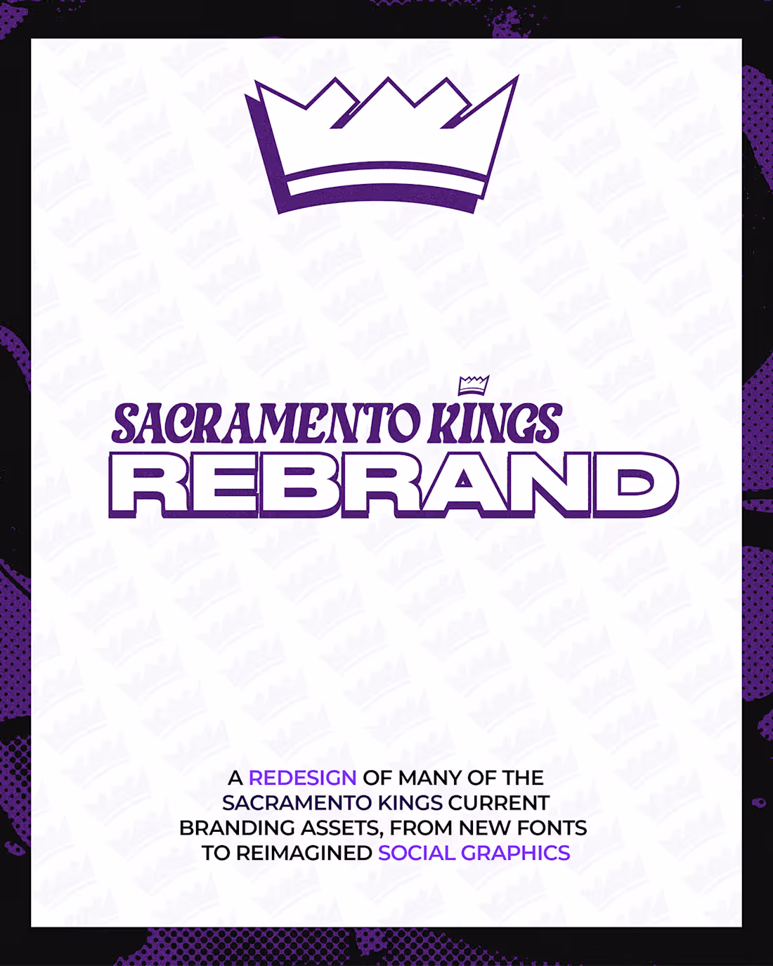 Cover image for Sacramento Kings Social Graphics Rebrand