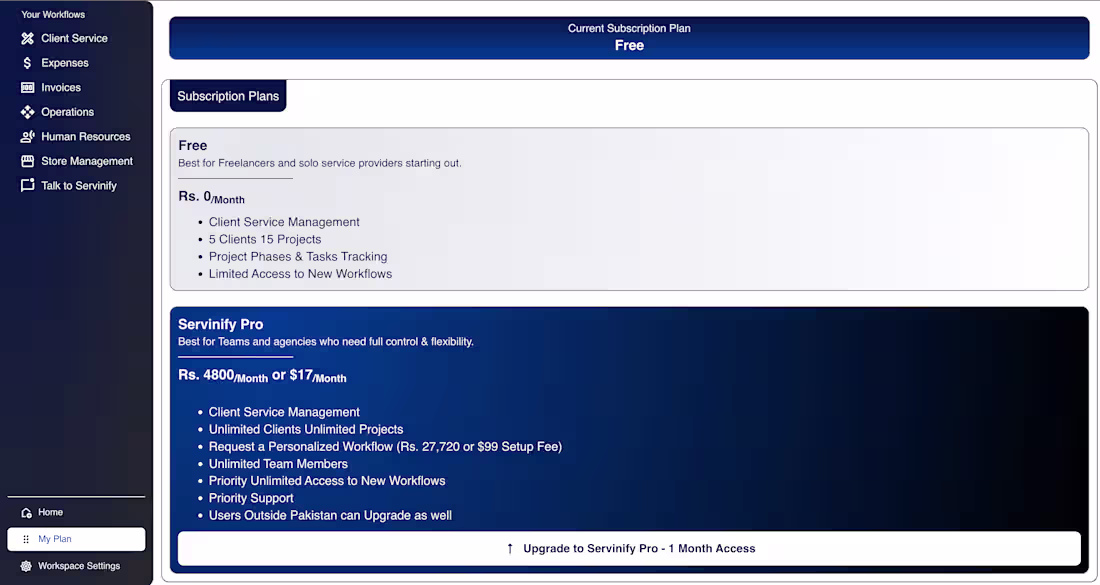 Cover image for Servinify is a Workspace-as-a-Service (WaaS)