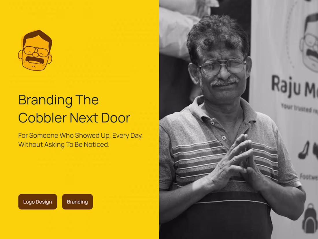 Cover image for Raju Mochee Logo Design & Branding