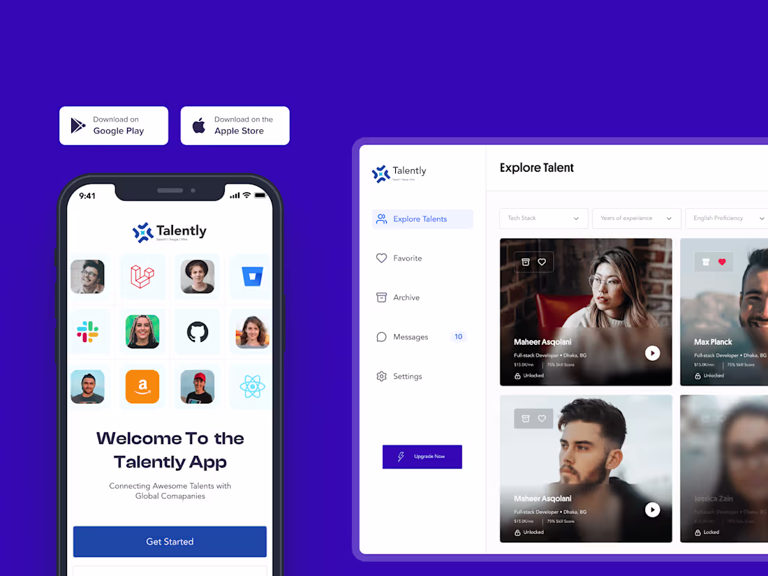 Cover image for Talently | Search, Match & Hire Expert Remote Developers