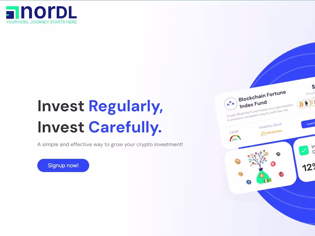 Cover image for norDL - Effective way to invest in crypto