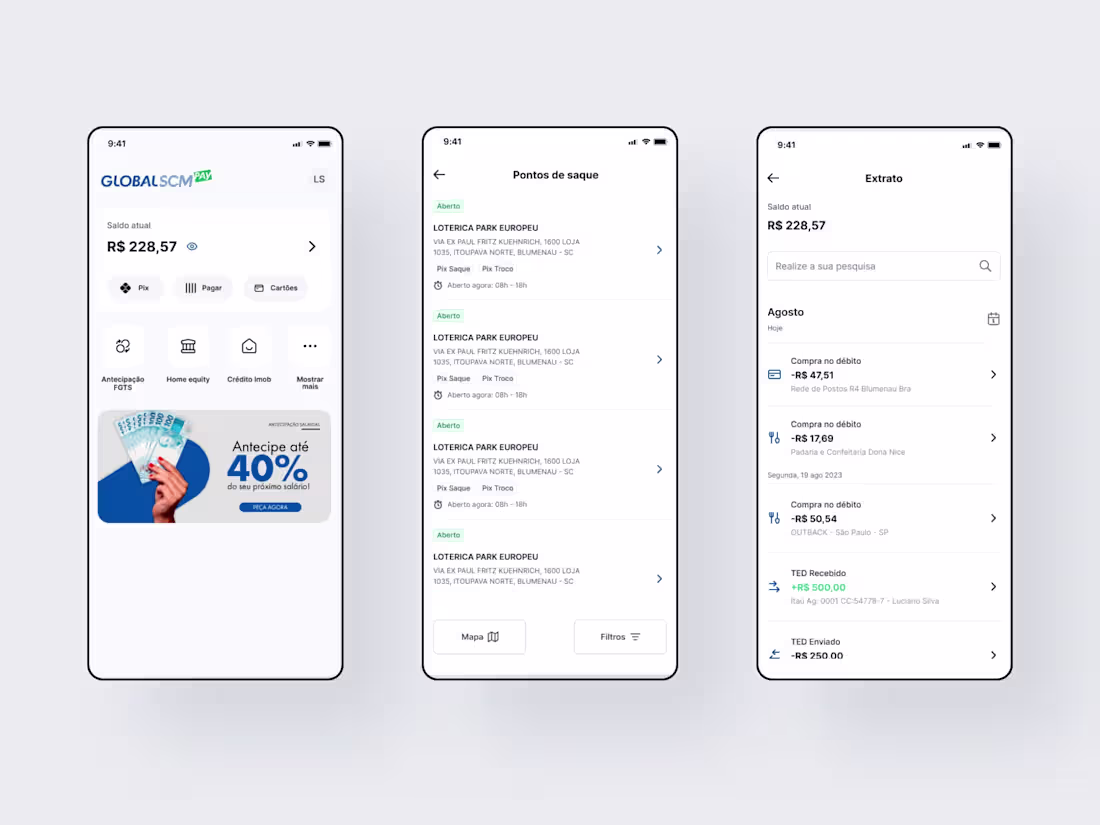 Cover image for [Figma App] GlobalSCM Pay