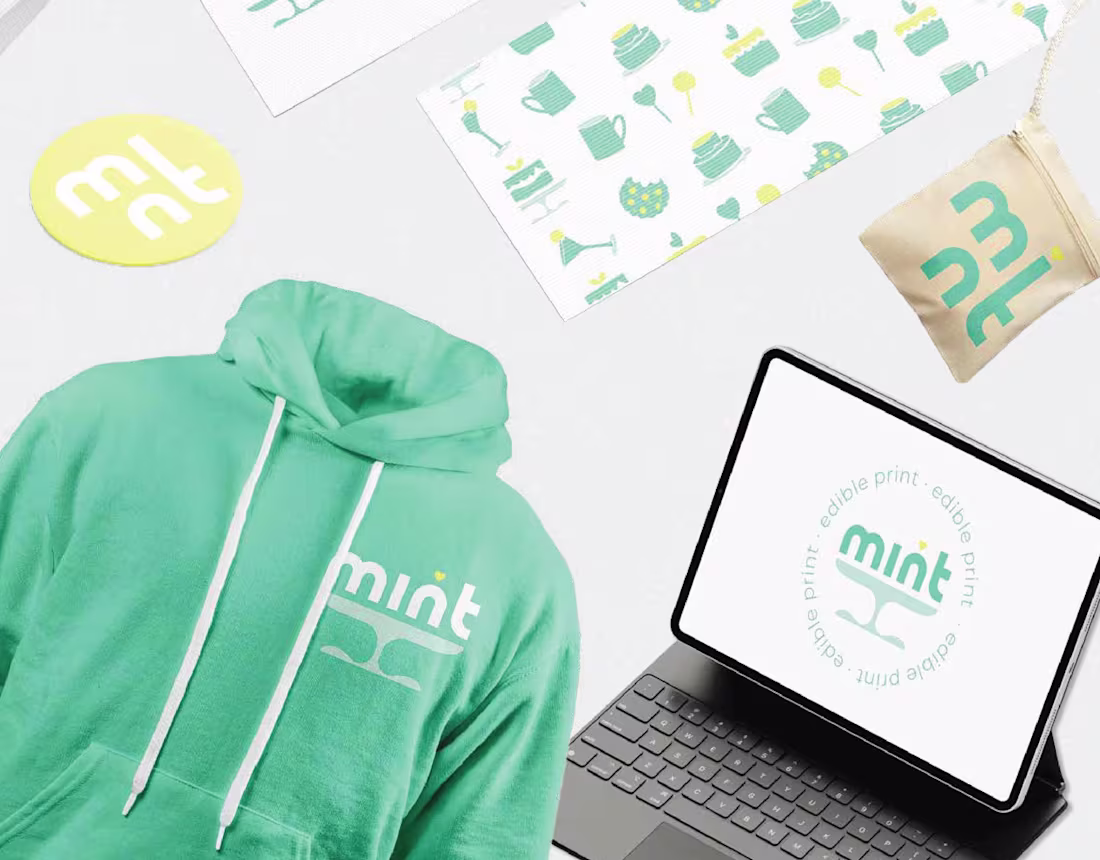Cover image for Logo for edible prints for cake | Brand Identity | Mint