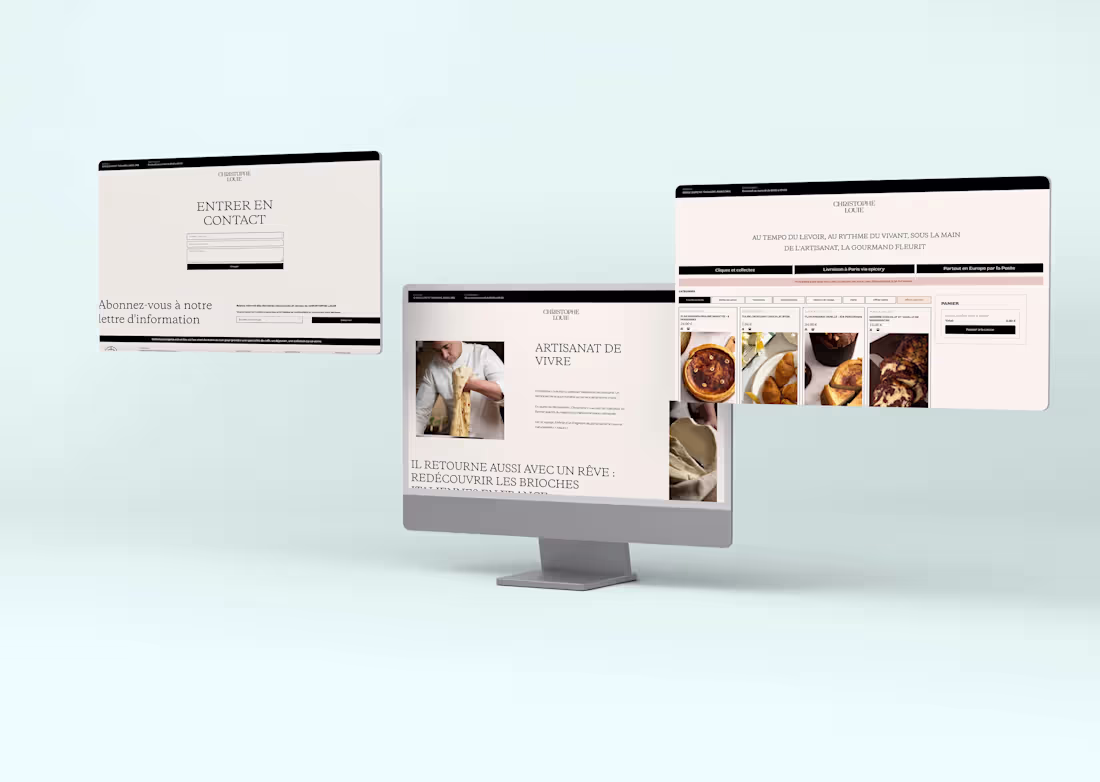 Cover image for Christophe Louie (E-commerce Website Development)