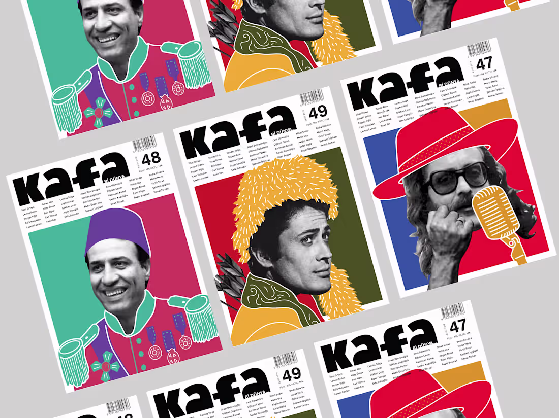 Cover image for Editorial Design | Kafa Magazine