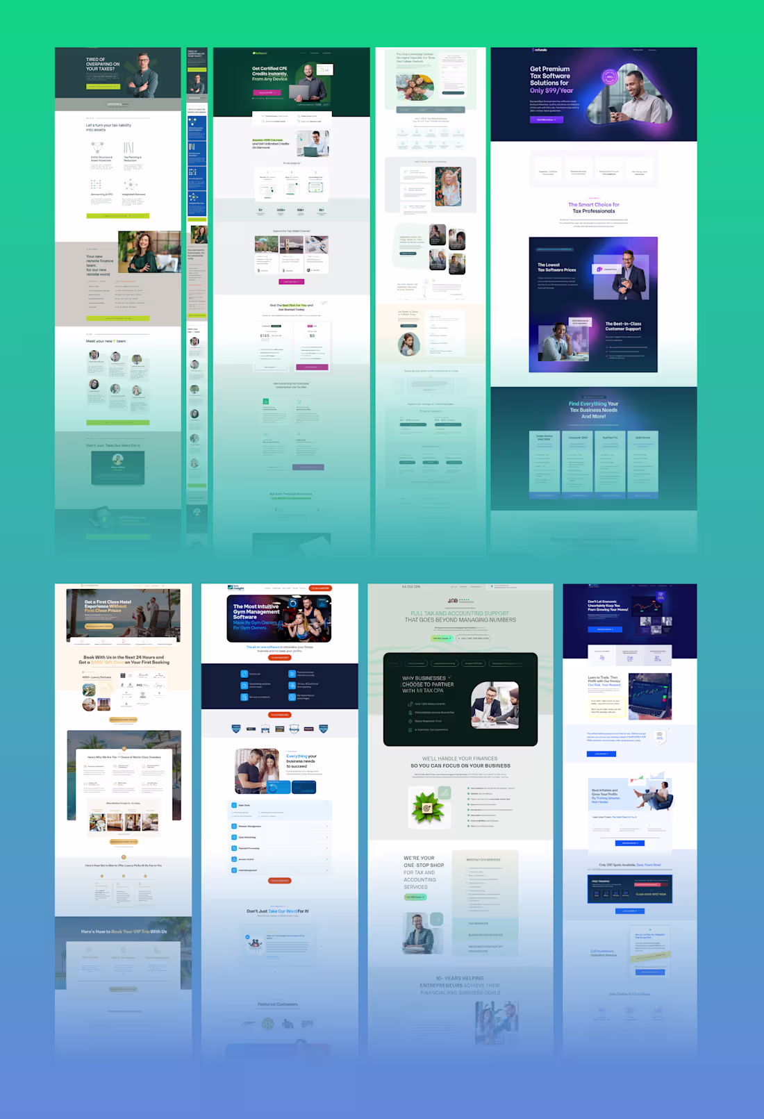 Cover image for Converting landing page designs