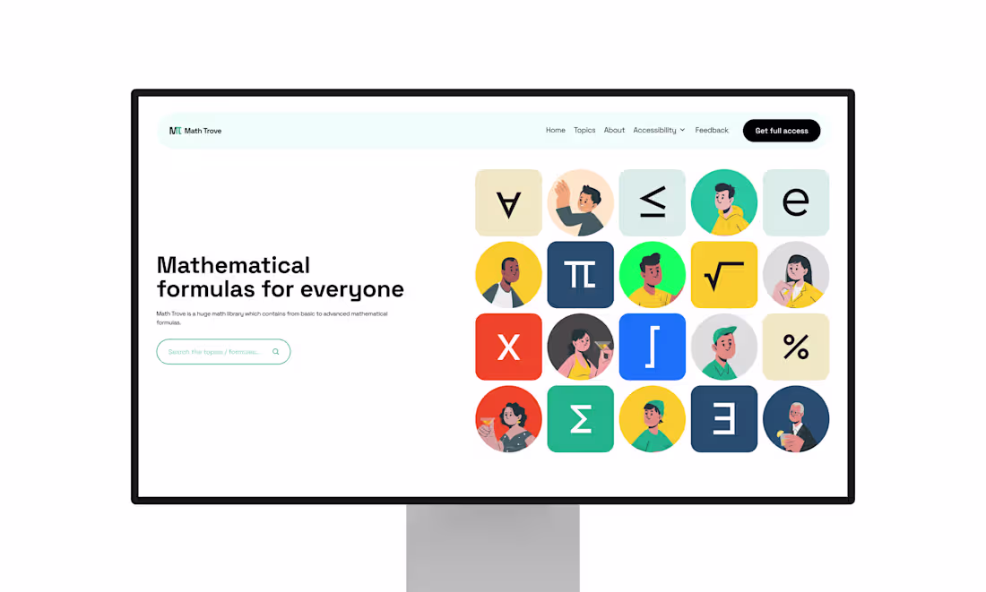 Cover image for Math Trove