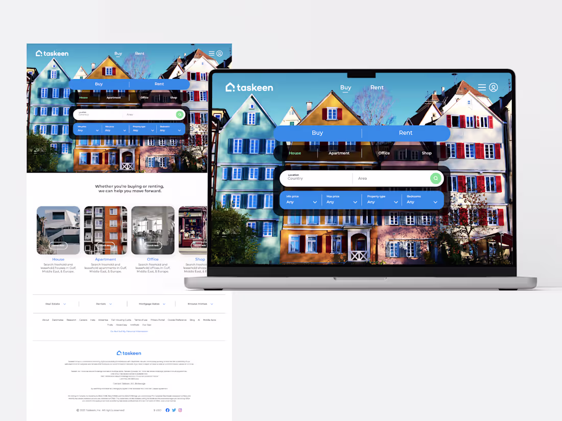 Cover image for Taskeen - Estates abroad