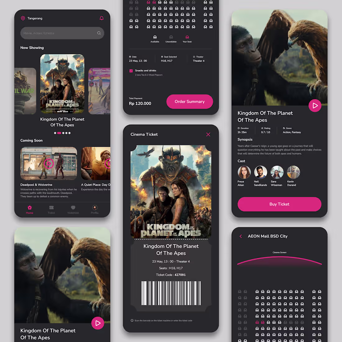 Cover image for Cinematix - Buying cinema tickets