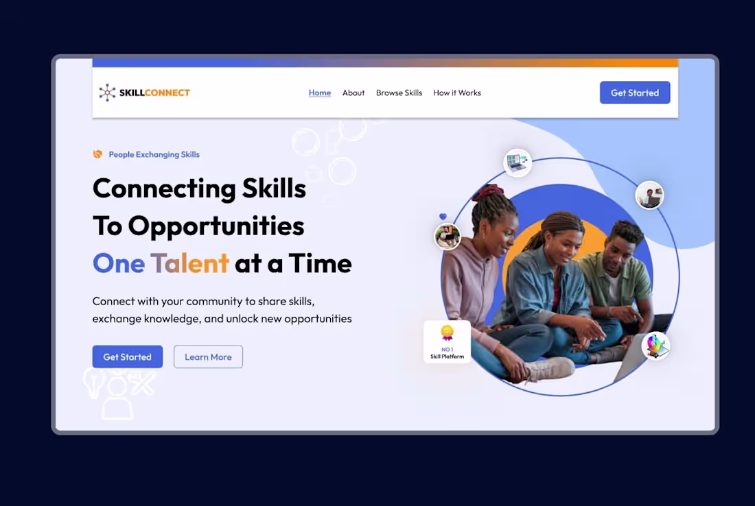 Cover image for SkillConnect – A Skill-Sharing Web App