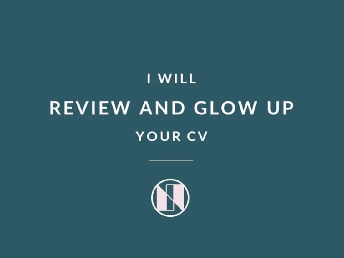 Cover image for CV Review & Glow-up