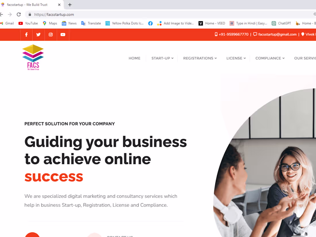 Cover image for facsstartup.com