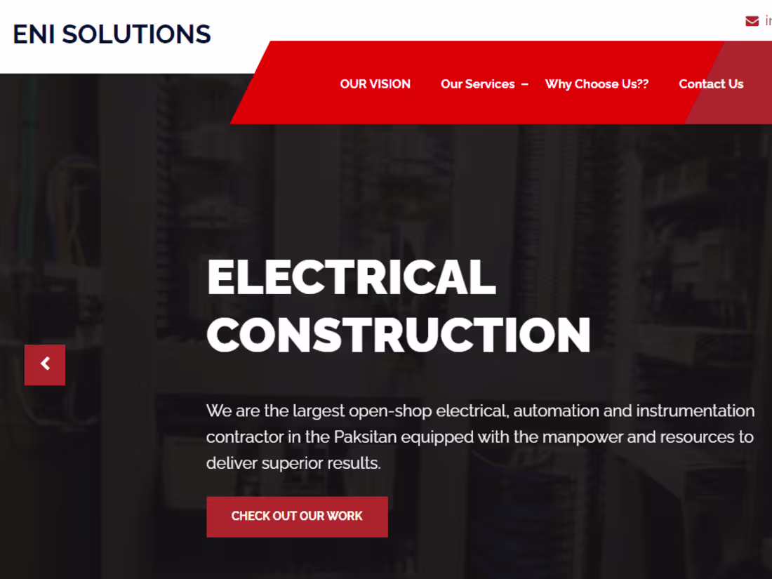 Cover image for ENI SOLUTIONS – One-stop Shop for Electrical Solutions