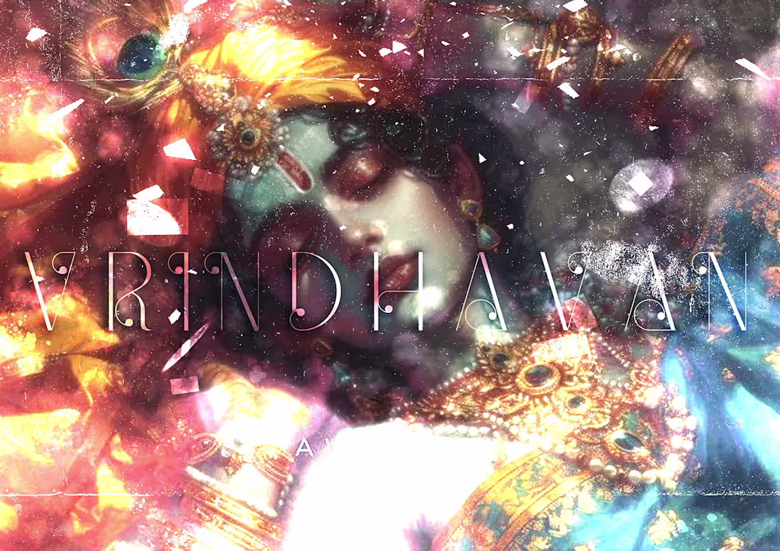 Cover image for VRINDHAVAN | Fashion Design Digital Portfolio || :: Behance