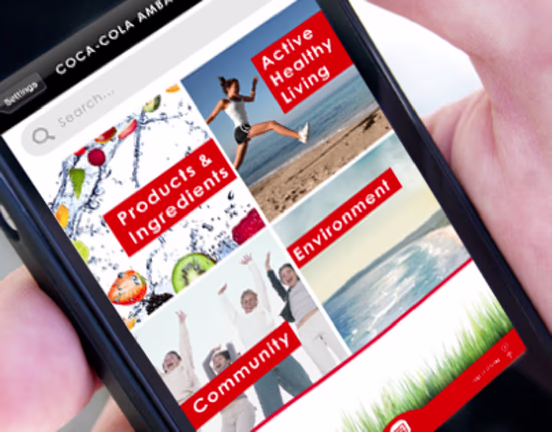 Cover image for Coca-Cola Ambassador App