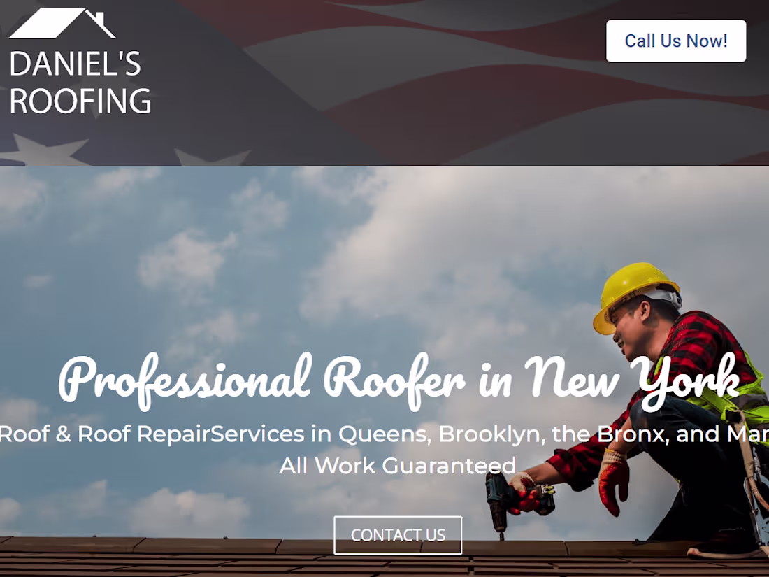 Cover image for Daniel's Roofing | Website Redesign
