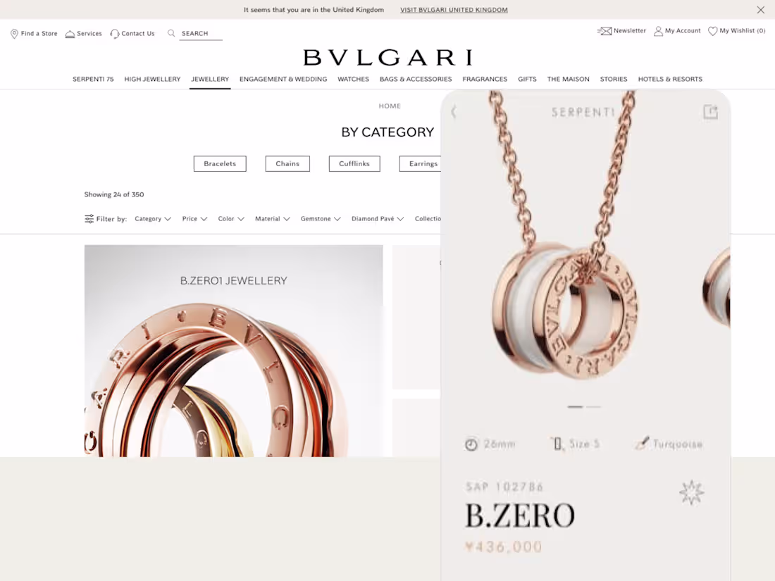 Cover image for Luxury Fashion  Web & App Research & Product Design