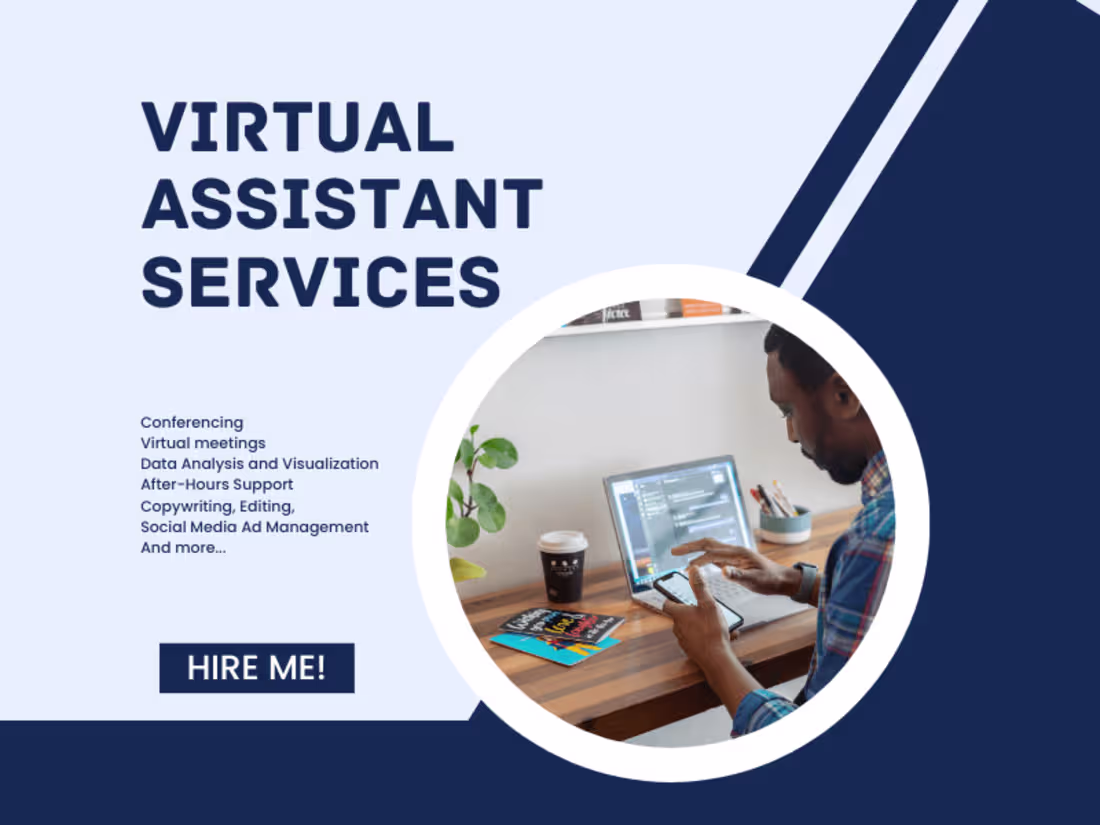 Cover image for Get More Done With An Online Personal/Executive Assistant