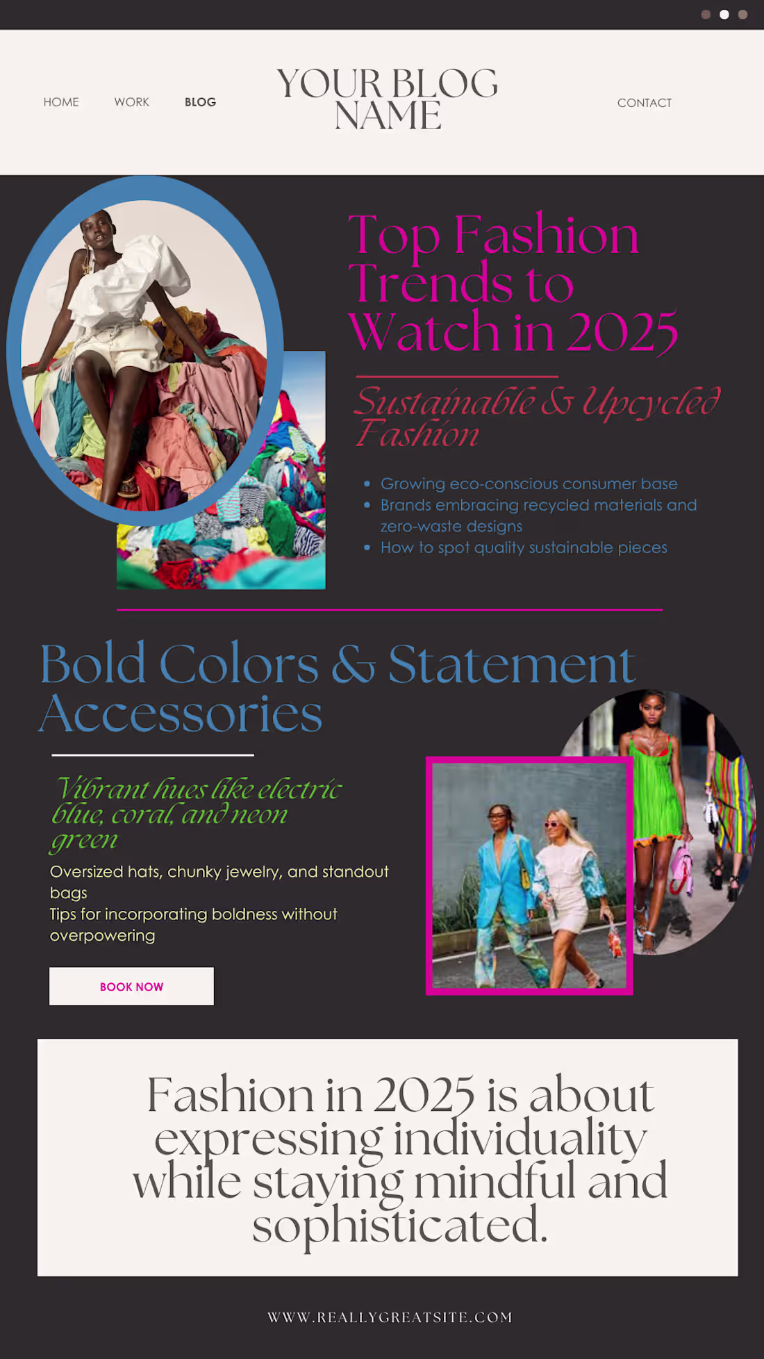 Cover image for Creative Writing Sample – Blog Post on Modern Fashion Trends