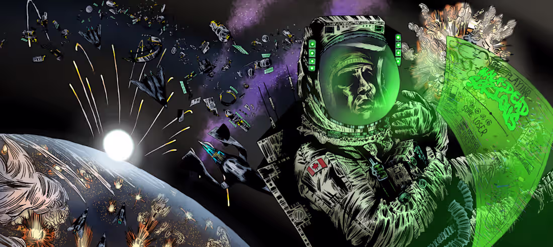 Cover image for February 19th 2024 - Half-Dead Serious "Sore Loser" Album Cover