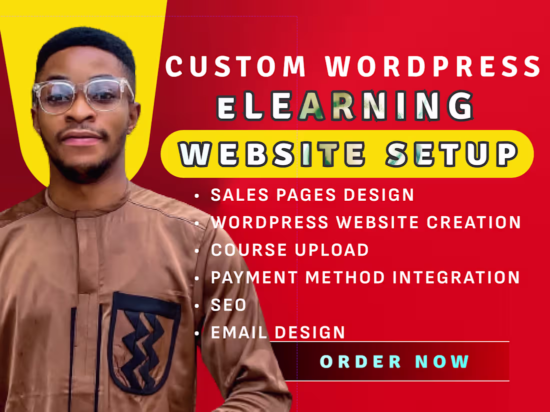 Cover image for Interactive Wordpress LMS Websites, WPLMS, Course Upload