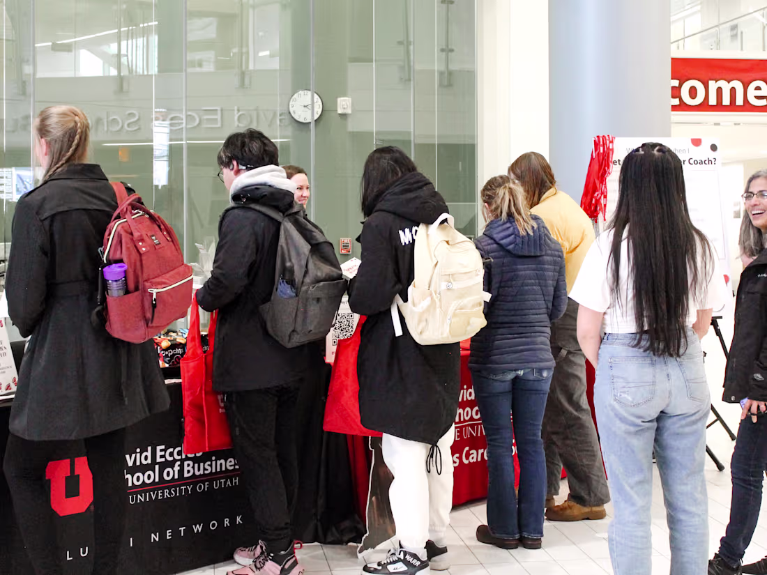 Cover image for Spring Into Business Kicks Off a Busy Season For Eccles Students