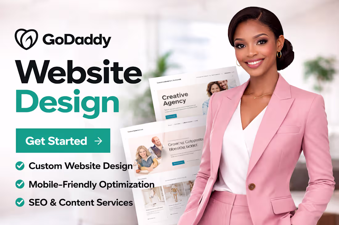 Cover image for GoDaddy & WordPress Website Design, Redesign & SEO Expert