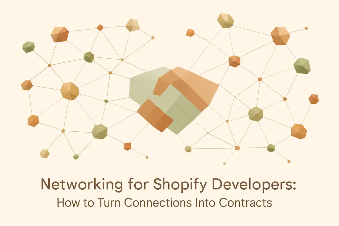 Cover image for Networking for Shopify Developers: How to Turn Connections Into Contracts